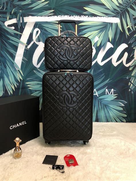 chanel cheap travel bags|chanel travel bag with wheels.